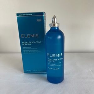 ELEMIS MUSCLEASE ACTIVE BODY OIL RELAXING (NIB/Full Size/3.3oz/Sealed) MSRP $125